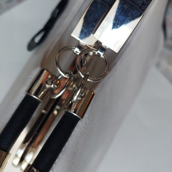 Vintage* Kate Hill Winter White Handbag/Purse - Picture 9 of 15